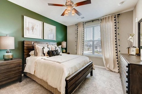 The Ranch at First Creek Apartments Model Bedroom