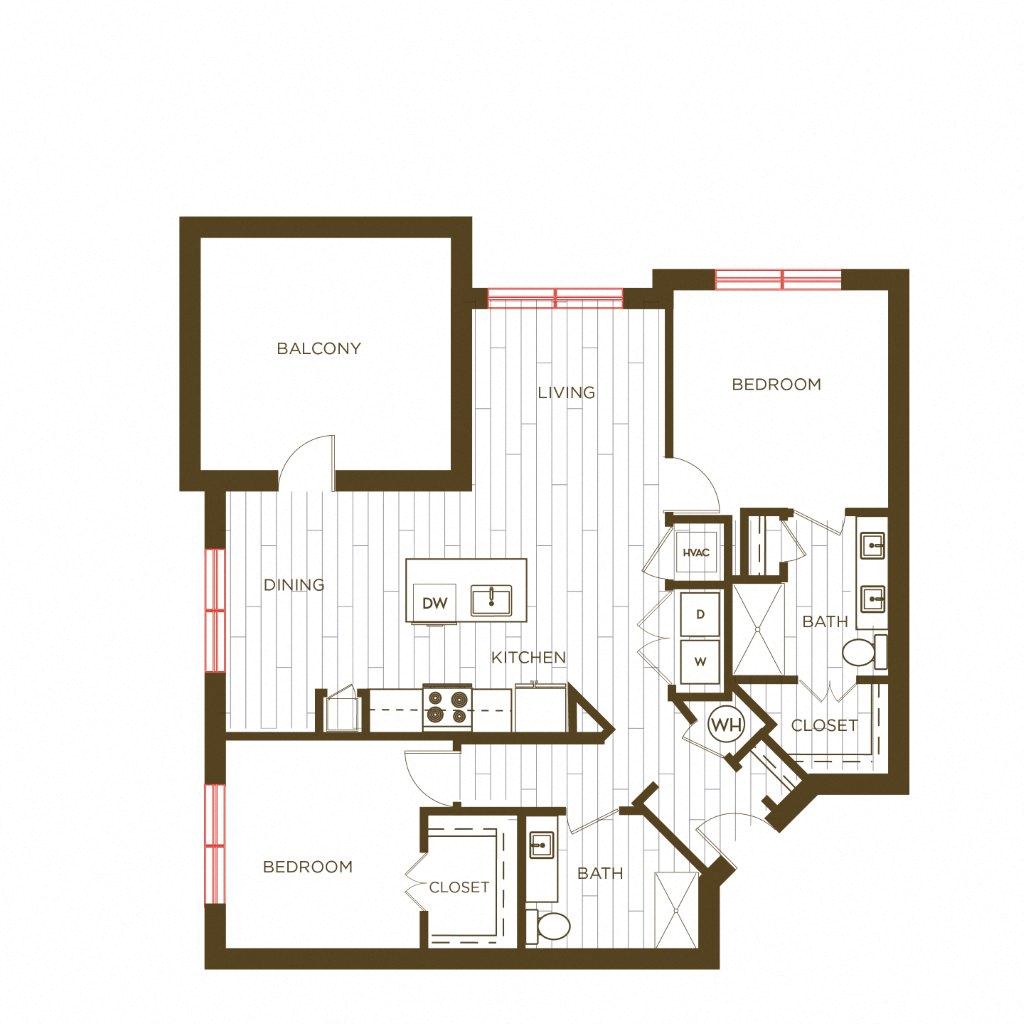 Redbird Ridge B2 Floor Plan