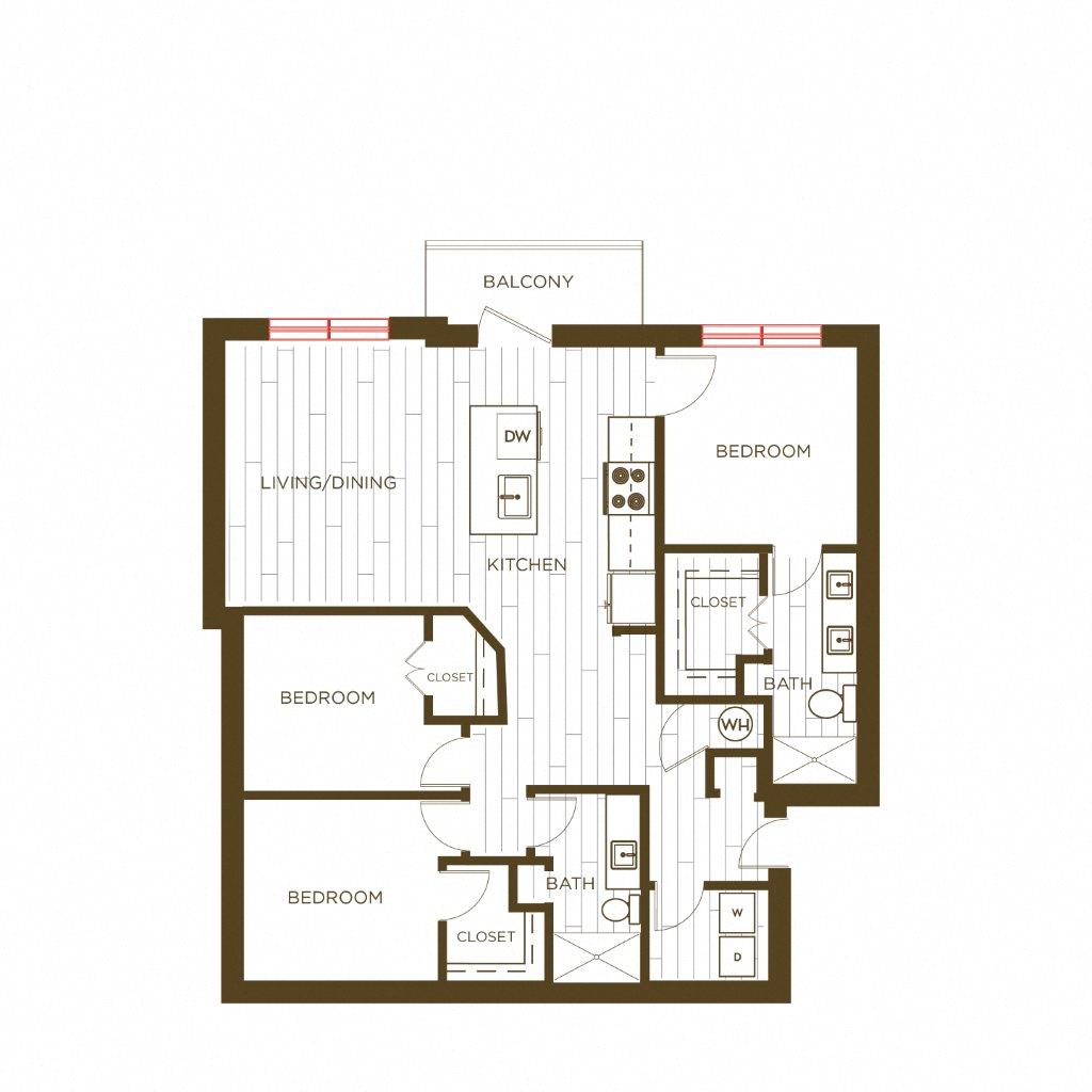 Redbird Ridge C1 Floor Plan