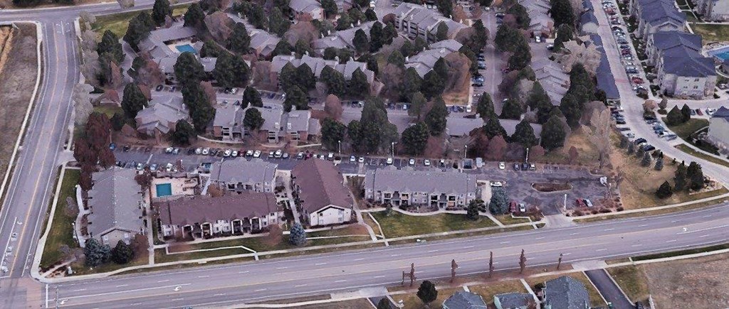 Reflections Apartments Aerial View