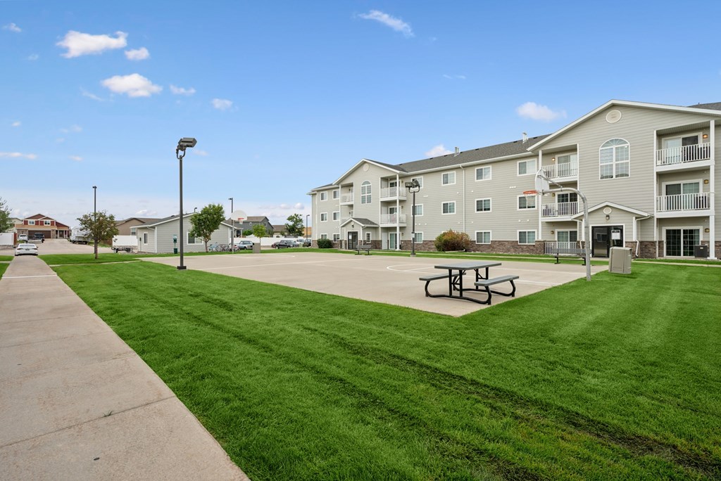 Remington Village Apartments in Gillette, Wyoming Basketball Court