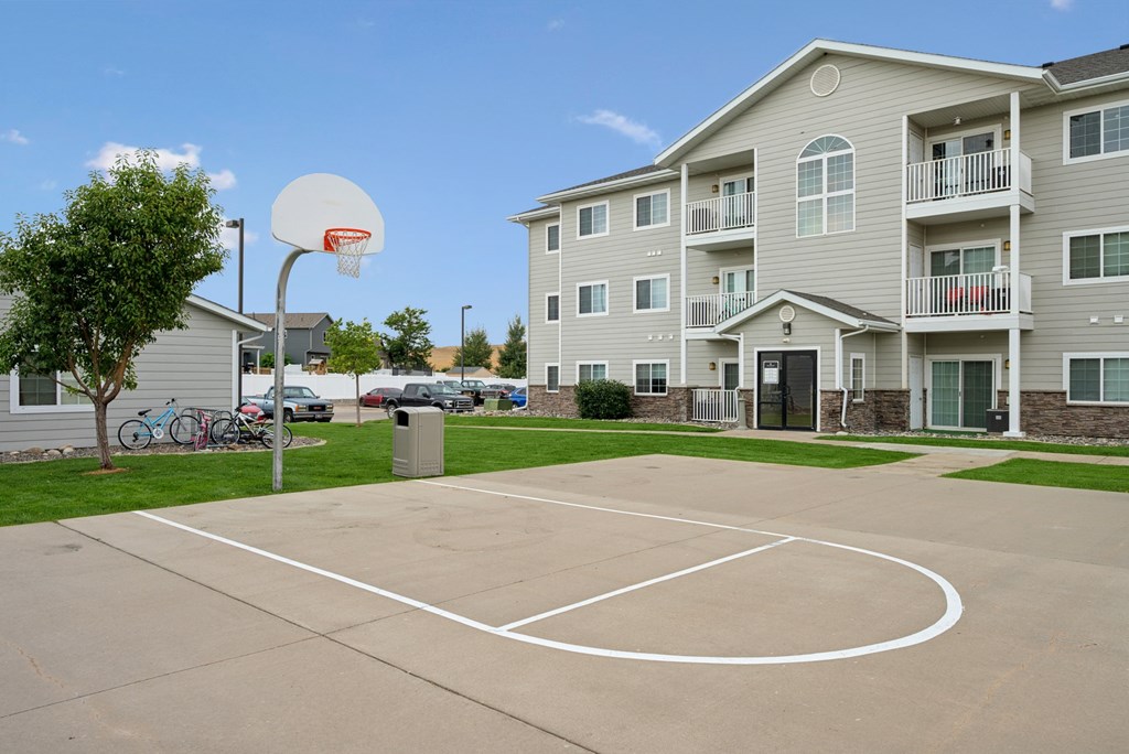 Remington Village Apartments in Gillette, Wyoming Basketball Court