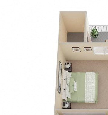 The Reserve at Bucklin Hill Apartments Sinclair 3D Floor Plan The Reserve at Bucklin Hill Apartments Sinclair 3D Floor Plan