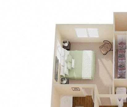 The Reserve at Bucklin Hill Apartments Elliot 3D Floor Plan The Reserve at Bucklin Hill Apartments Elliot 3D Floor Plan