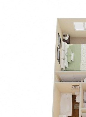 The Reserve at Bucklin Hill Apartments Ellis 3D Floor Plan The Reserve at Bucklin Hill Apartments Ellis 3D Floor Plan