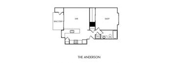Ridgetop Apartments Anderson Floor Plan