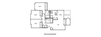 Ridgetop Apartments Roosevelt Floor Plan