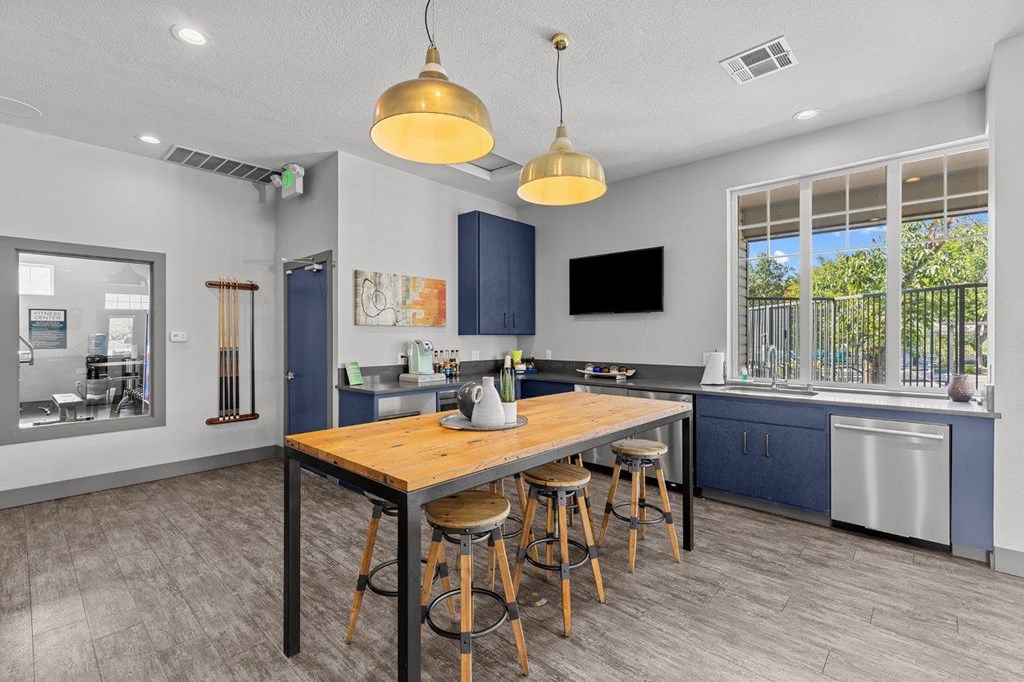 Riverpointe Apartments in Richland, Washington Clubhouse Kitchen