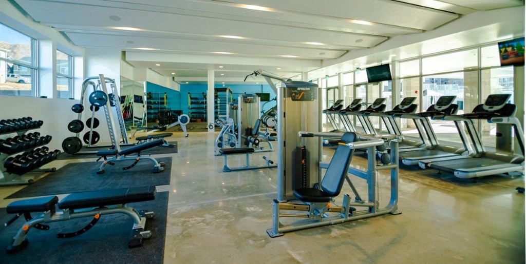 Rockpoint Apartments Fitness Center