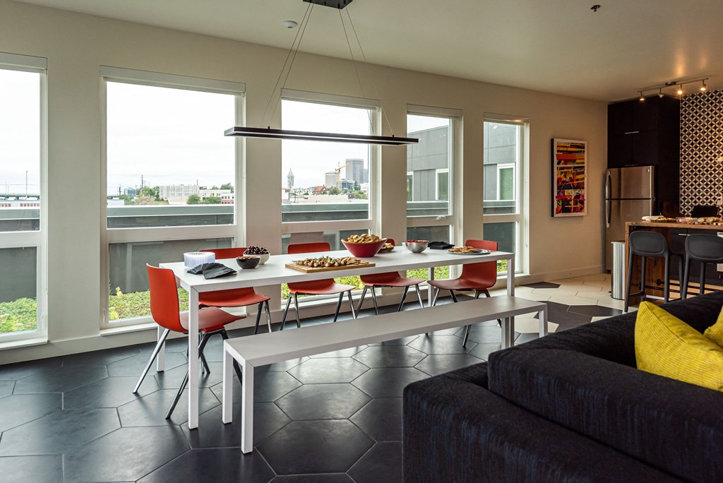 Dining Space in the Community Lounge