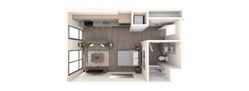 Riverline Apartments S1 Floor Plan