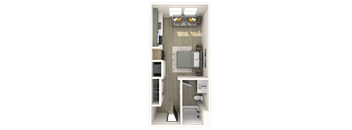 Strata S1 3D Floor Plan