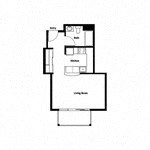 xyz floor plan  2 bedrooms  1199 square feet