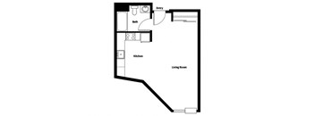 Collins Circle Apartments 2D Floor Plan - S11