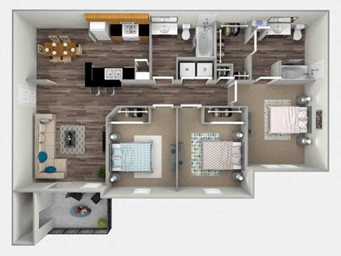 1527 W. Sunshine Drive 2-3 Beds Apartment for Rent - Photo Gallery 17