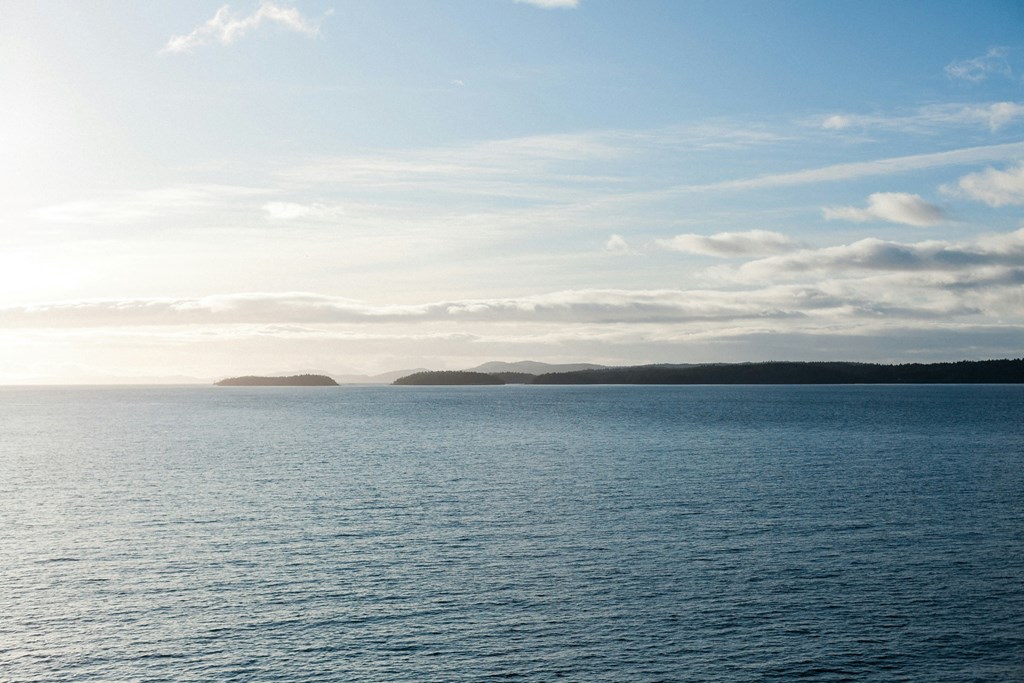 Beautiful View of Large Lake During Sunset