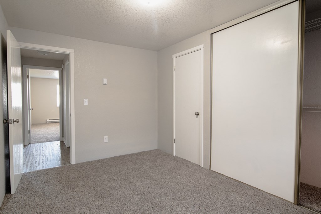 Shannon South Apartments bedroom and closets