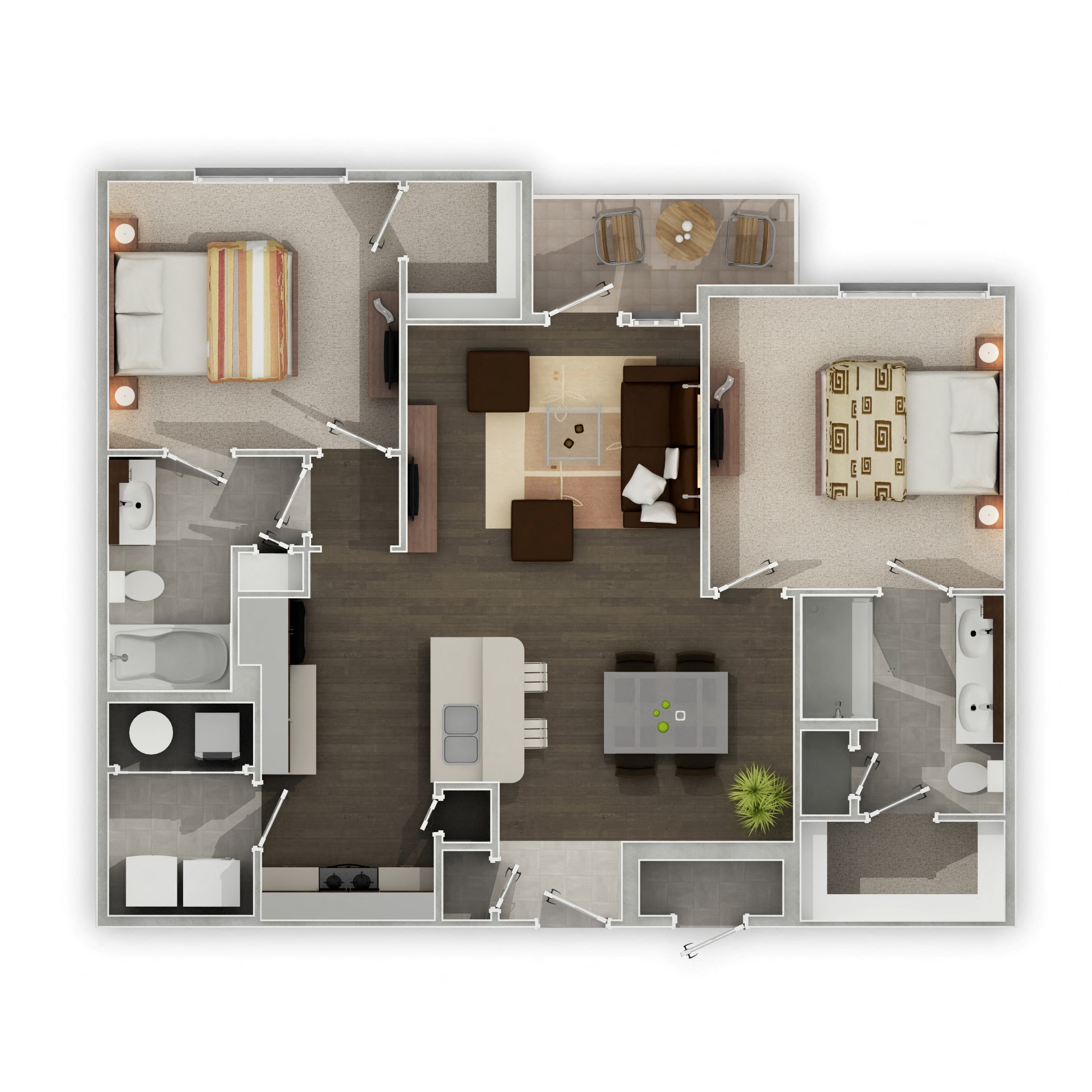 Sierra Ridge The Torquay 3D Floor Plan