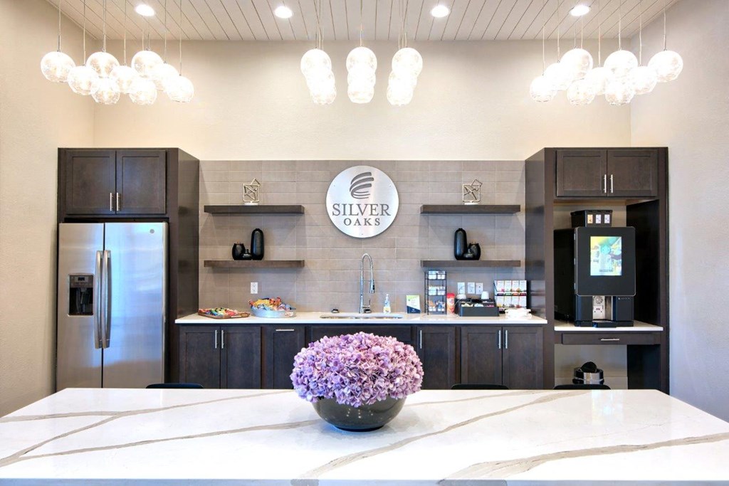 Silver Oaks Clubhouse Kitchen and Coffee Bar