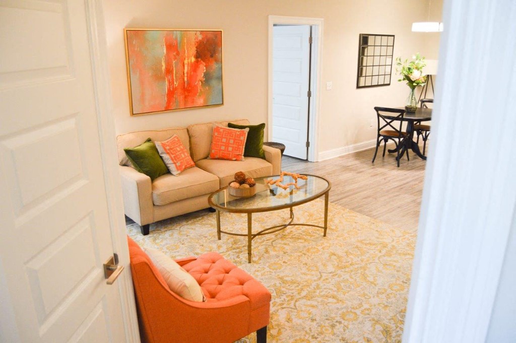 Silver Oaks Model Living Room