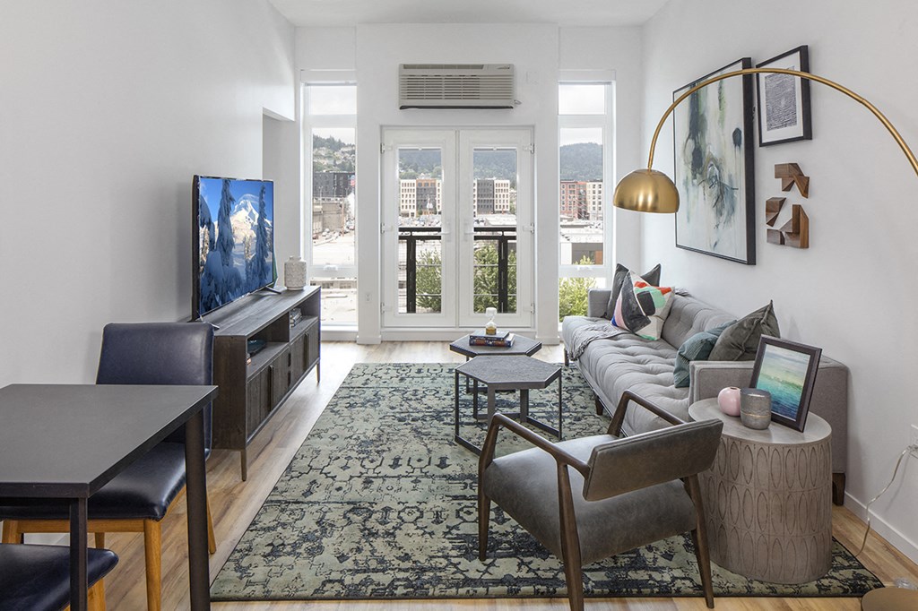 Slabtown Flats  Living Room