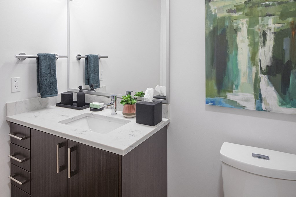 Slabtown Flats Half Bathroom