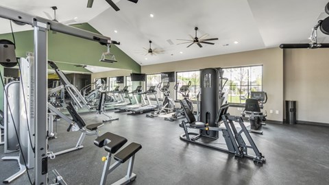 Slate at Fishers District Modern Villas and Townhomes in Fishers, Indiana Fitness Center