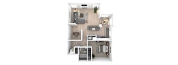 Villaggio on Yarrow Bay Apartments Sorrento Floor Plan