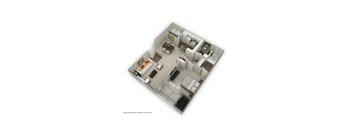Orem, Utah Canyon View Apartments Spruce Tree Floor Plan