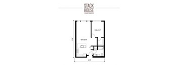 Stack House Apartments in Seattle, Washington A11 Floor Plan