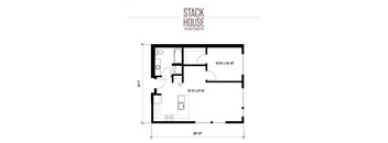 Stack House Apartments in Seattle, Washington A17 Floor Plan