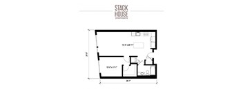 Stack House Apartments in Seattle, Washington A21 Floor Plan