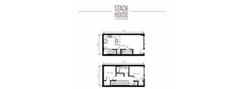 Stack House Apartments in Seattle, Washington A51 Floor Plan