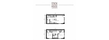 Stack House Apartments in Seattle, Washington B11 Floor Plan