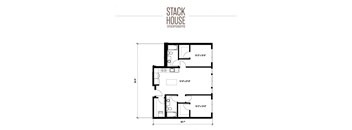 Stack House Apartments in Seattle, Washington B22 Floor Plan