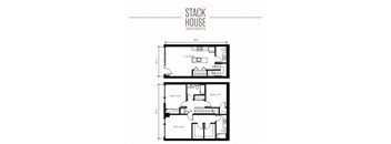 Stack House Apartments in Seattle, Washington B72 Floor Plan