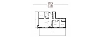 Stack House Apartments in Seattle, Washington C12 Floor Plan