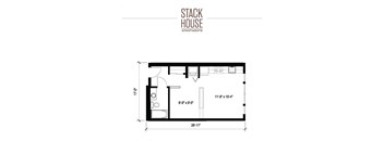 Stack House Apartments in Seattle, Washington S21 Floor Plan