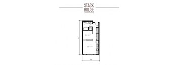 Stack House Apartments in Seattle, Washington S40 Floor Plan