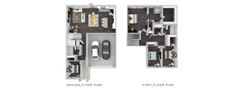 Starling Place 4 Bedroom 3 Bathroom Floor Plan