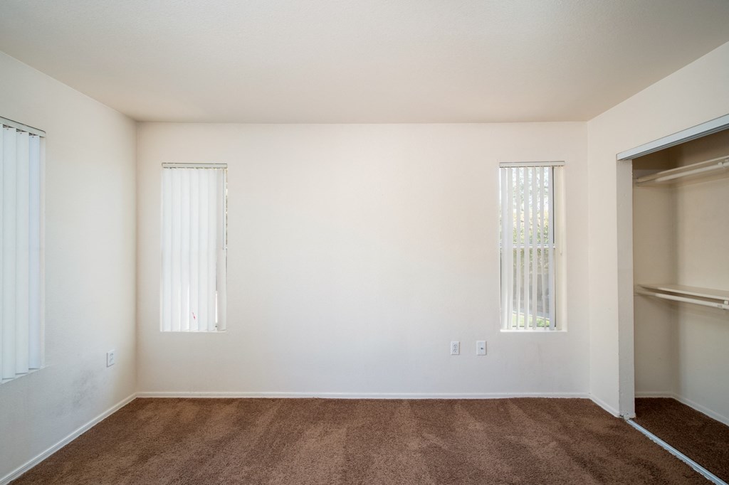 Steeple Chase Bedroom with Large Closet and Windows