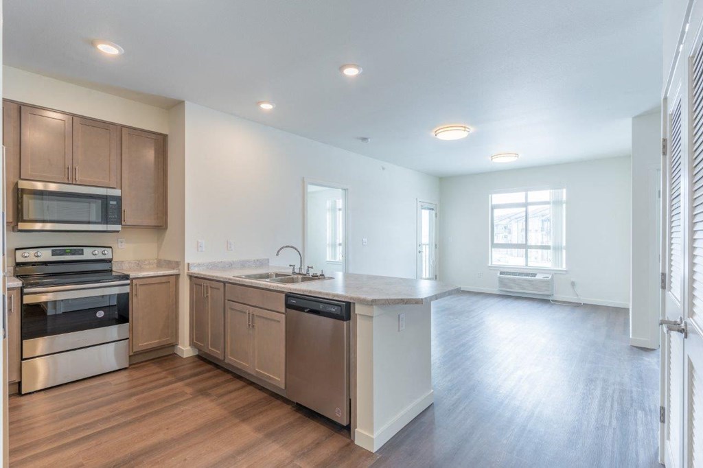 Stillwater Crossing Kitchen and Living Room