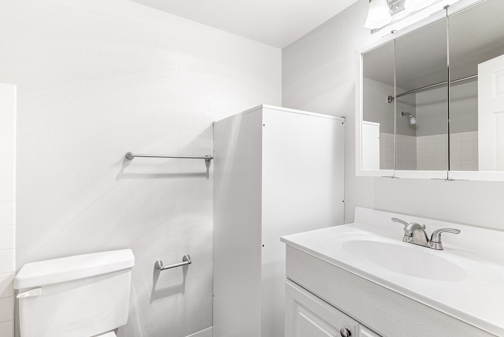 Luxe at Meridian Apartments Bathroom