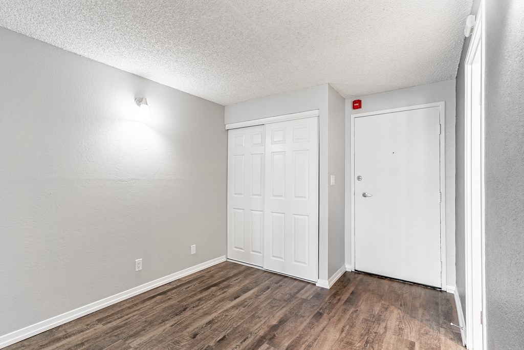 Luxe at Meridian Apartments Studio Bedroom