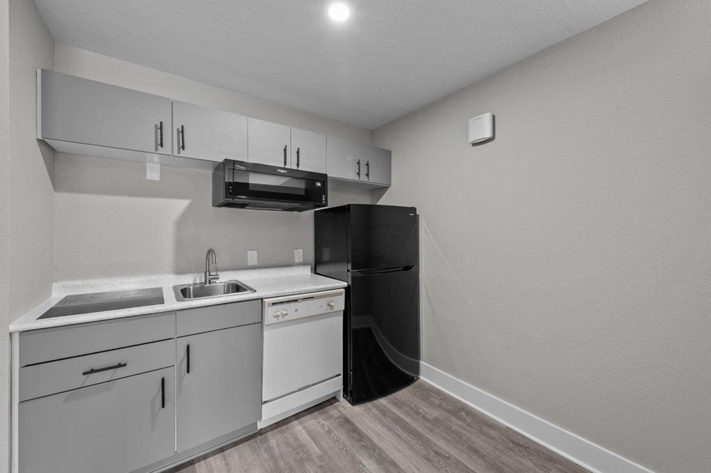 Studio Domain Apartments in Austin, Texas Kitchen