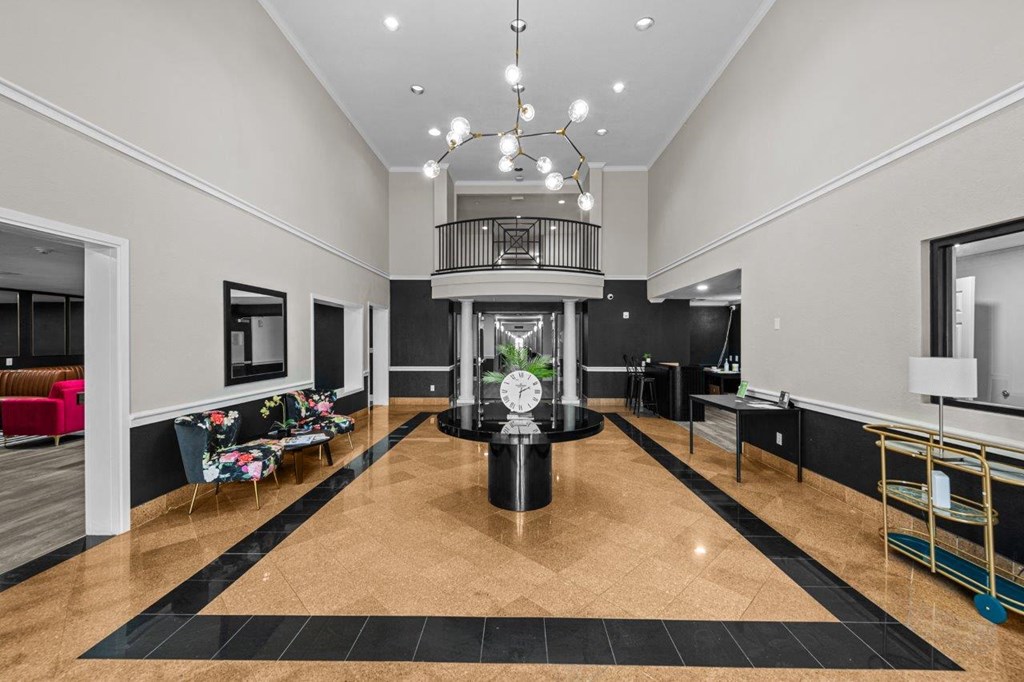 Studio Domain Apartments in Austin, Texas Entrance and Lobby