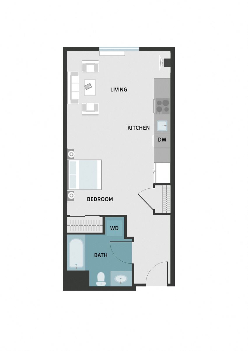 VersoApartments_Beaverton_OR_FloorPlan_Studio_A