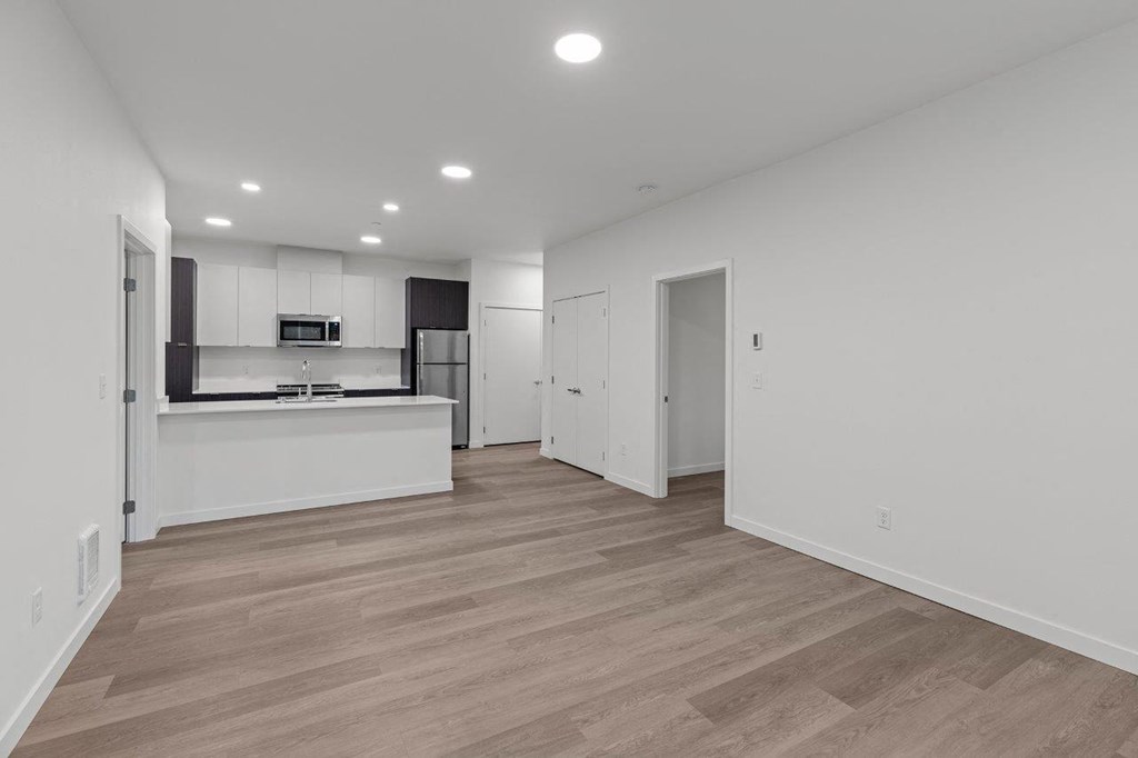 Sumner Mill Living Room and Kitchen