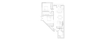 Sweetbriar Apartments in Seattle, Washington B3 Floor Plan