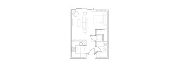 Sweetbriar Apartments in Seattle, Washington S1 Floor Plan